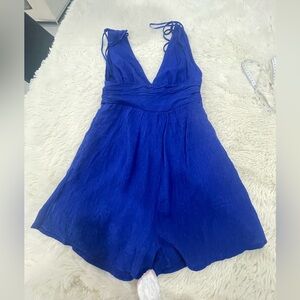 One Clothing Royal Blue Jumpsuit